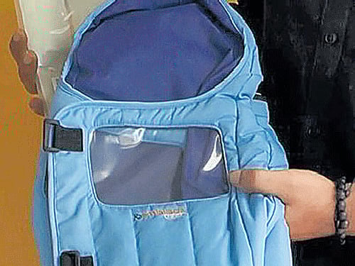 The baby warmer invented by Rahul Panicker.