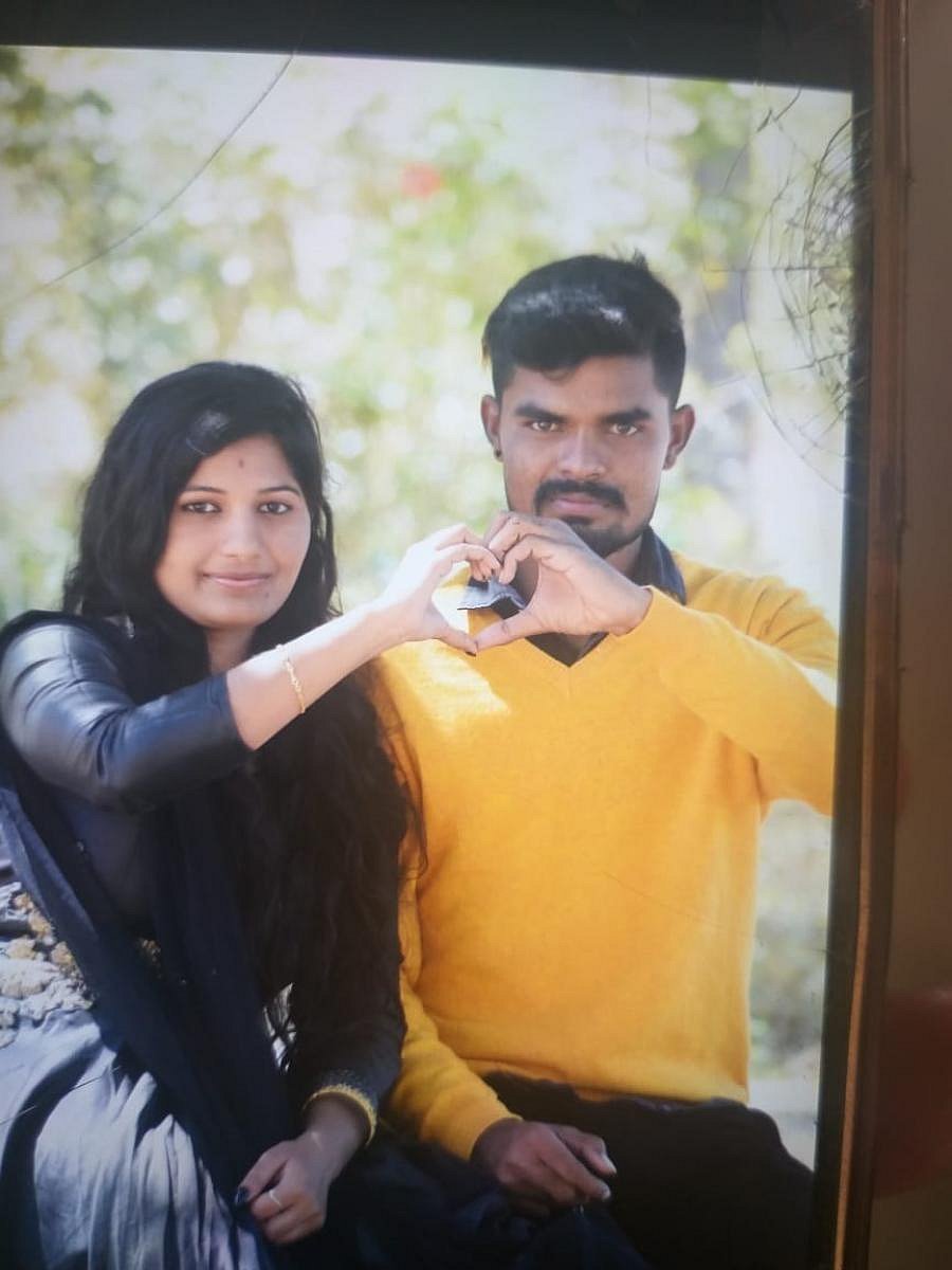Sushma and Raju in happier times