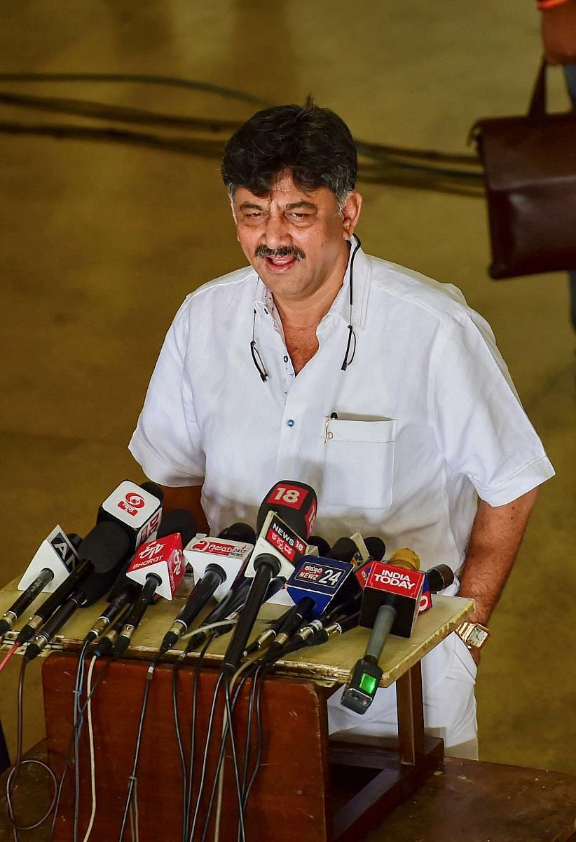 Congress leader D K Shivakumar (PTI File Photo)