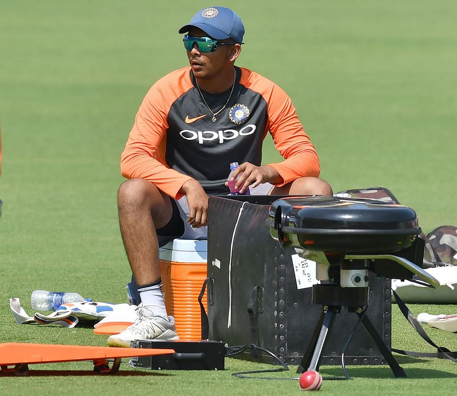 A beleaguered Prithvi Shaw on Tuesday admitted the eight-month doping ban has "shaken him" but at the same time vowed to come out stronger from the setback. (AFP Photo)