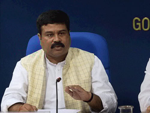 Oil Minister Dharmendra Pradhan. PTI file photo