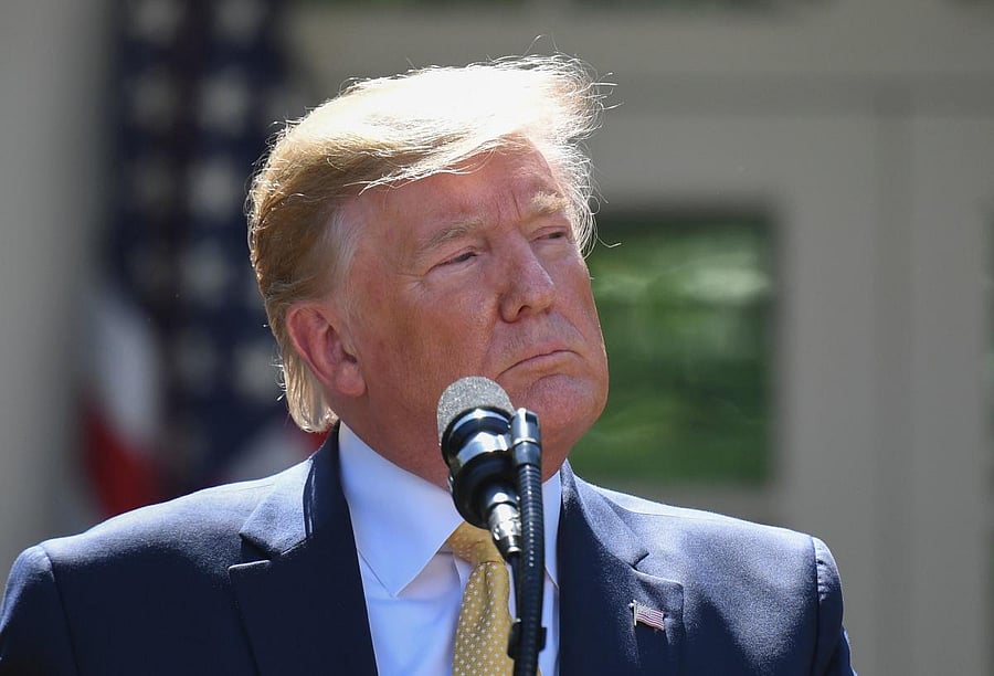 President Donald Trump has blamed Iran for attacks on oil tankers near the strategic Strait of Hormuz. (AFP File Photo)