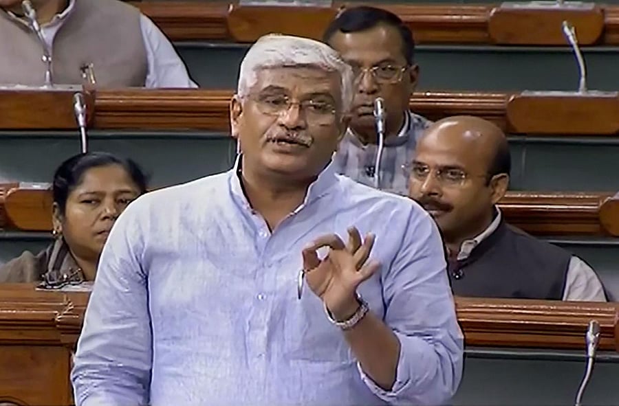 Jal Shakti Minister Gajendra Singh Shekhawat (PTI Photo)