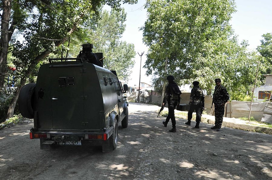Acting on a tip off about the presence of militants in Pandushan area of south Kashmir's Shopian district, security forces launched a cordon and search operation there during the night, a police official said. (File Photo for Representation)