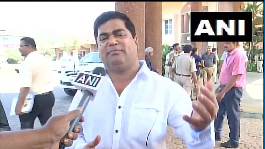 Firefighters urged people to stay away from the area