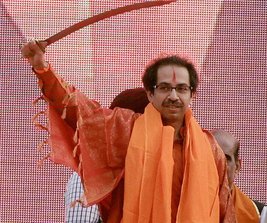 A furious Shiv Sena president Uddhav Thackeray asked the BJP to clarify its stand on the offer of support by NCP PTi Photo