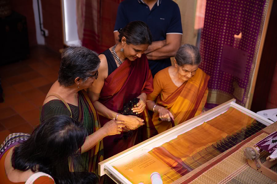 Visitors can have hands-on experience in weaving at the Vimor Museum of Living Textiles.