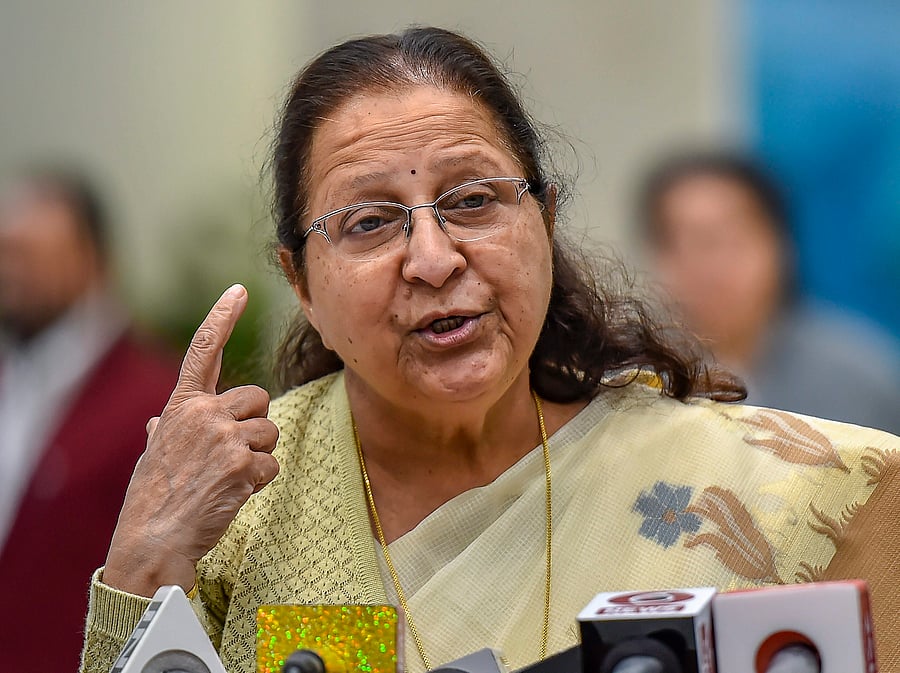 BJP leader Sumitra Mahajan. (PTI Photo)