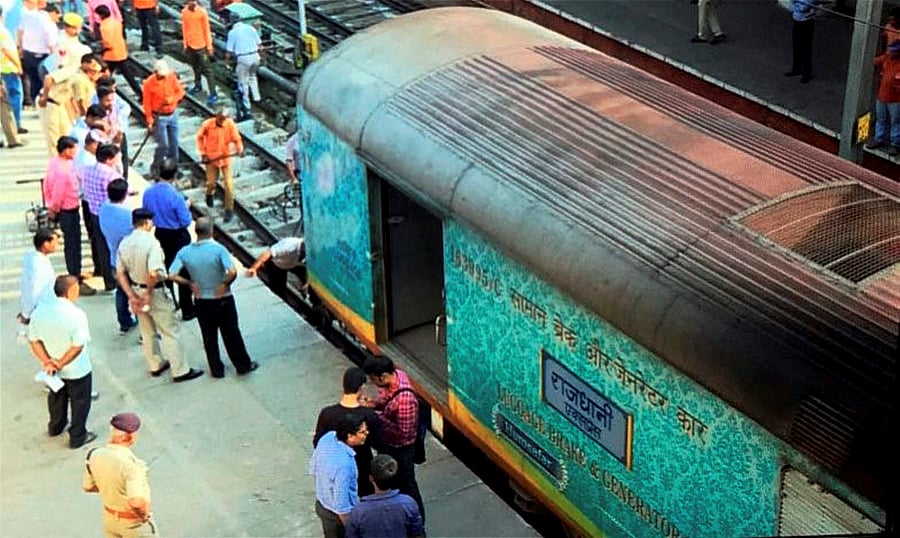 Railways has suspended a train ticket examiner and taken a waiter off duty after a woman was allegedly molested by them on board the Delhi-Ranchi Rajdhani Express. (PTI Photo)