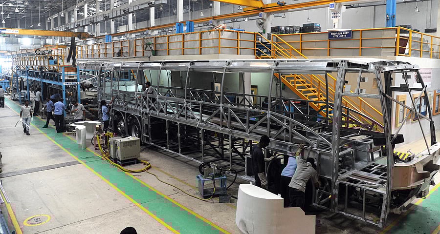 The report, released at the campus on Wednesday, has analysed 1,369 auto-sector injured workers, based in Gurugram, Haryana, in nearly past four years. (DH File Photo)