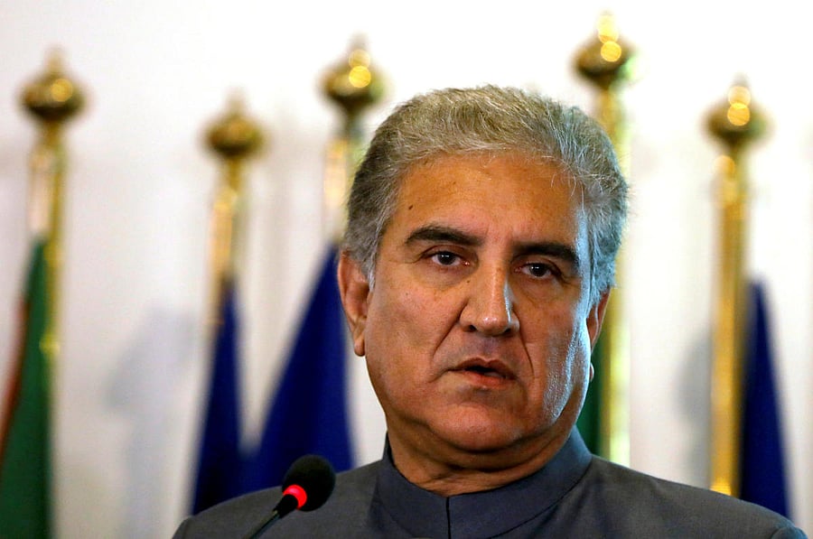 Shah Mahmood Qureshi. (PTI Photo)