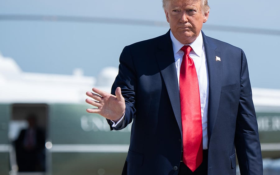 US President Donald Trump (AFP Photo)