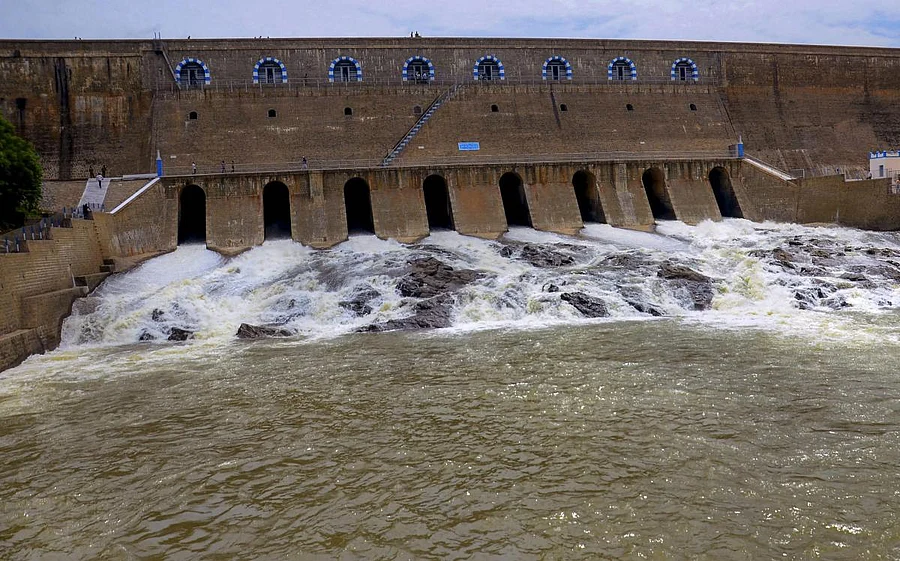 As the dam neared 90 feet, the minimum level at which water is released for irrigation, Palaniswami announced the release of water for irrigation. PTI file photo.