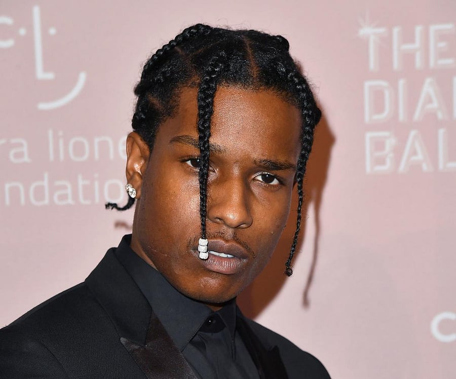 US rapper A$AP Rocky (AFP Photo)