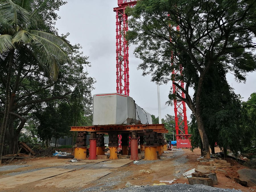 ‘Veeragallu’ was transported to the National Military memorial premises in the early hours of June 25.