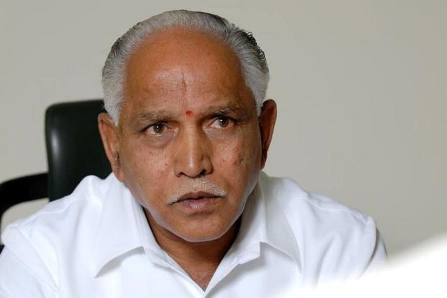 Chief Minister B S Yediyurappa. DH Photo