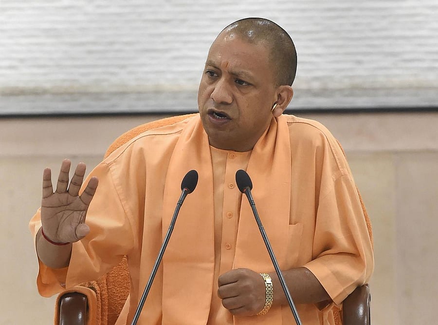 Uttar Pradesh Chief Minister Yogi Adityanath. (PTI Photo)