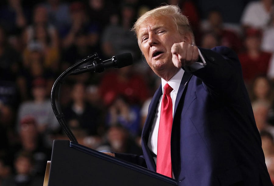 Trump said it was necessary to consider building new institutions for the mentally ill. Reuters