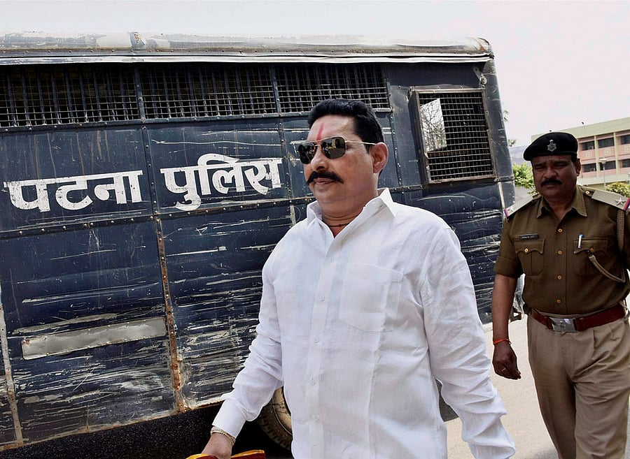 Singh, the muscleman-turned-politician, is an Independent MLA from Mokama and has been booked under the newly passed legislation Unlawful Activities Prevention Act (UAPA), Arms Act and Explosives Act.