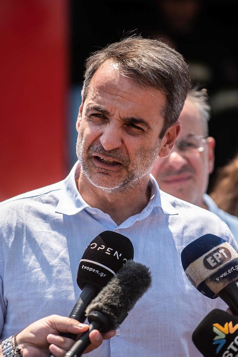 Prime Minister Kyriakos Mitsotakis. AFP file photo