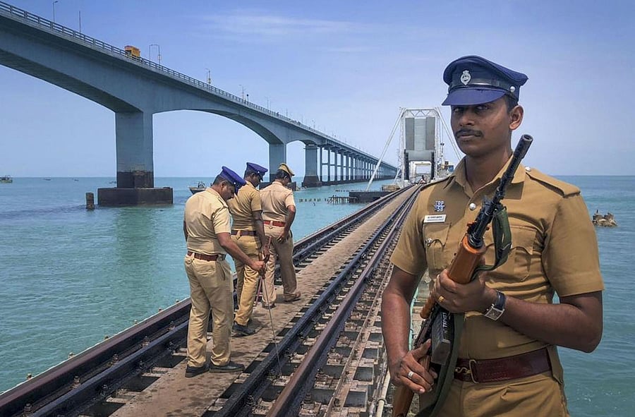 Security has been tightened across Tamil Nadu following intelligence inputs that members of the Lashkar-e-Taiba had infiltrated into the state, police. (PTI Photo)