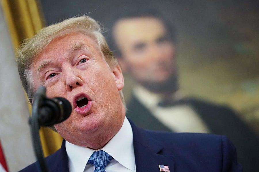 US President Donald Trump. (AFP Photo)