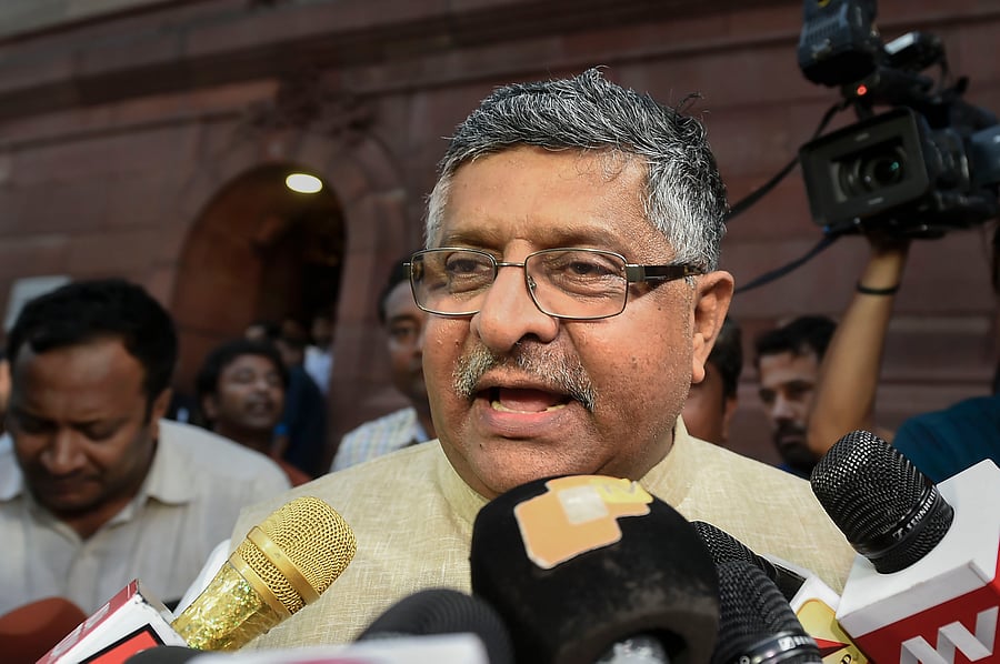 Ravi Shankar Prasad, 