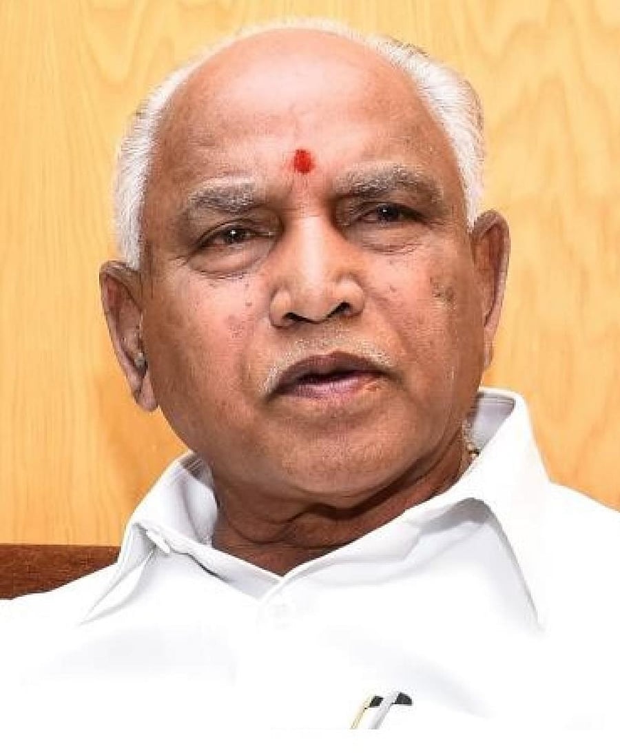 Chief Minister B S Yediyurappa