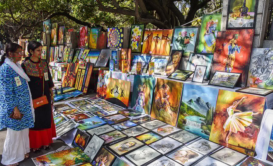 Chitra Santhe. DH photo