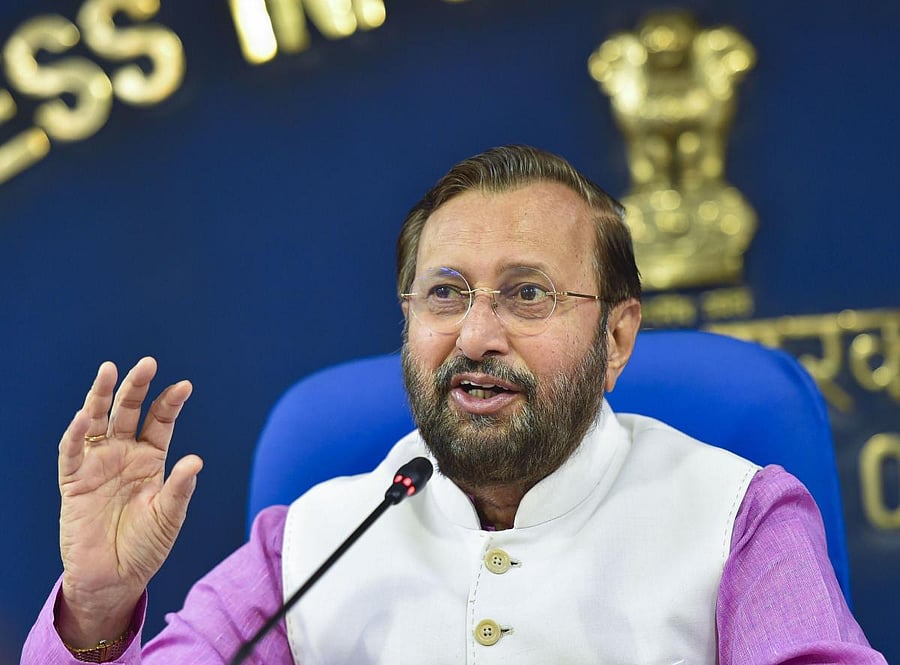 Union Environment and Forest Minister Prakash Javadekar. File photo