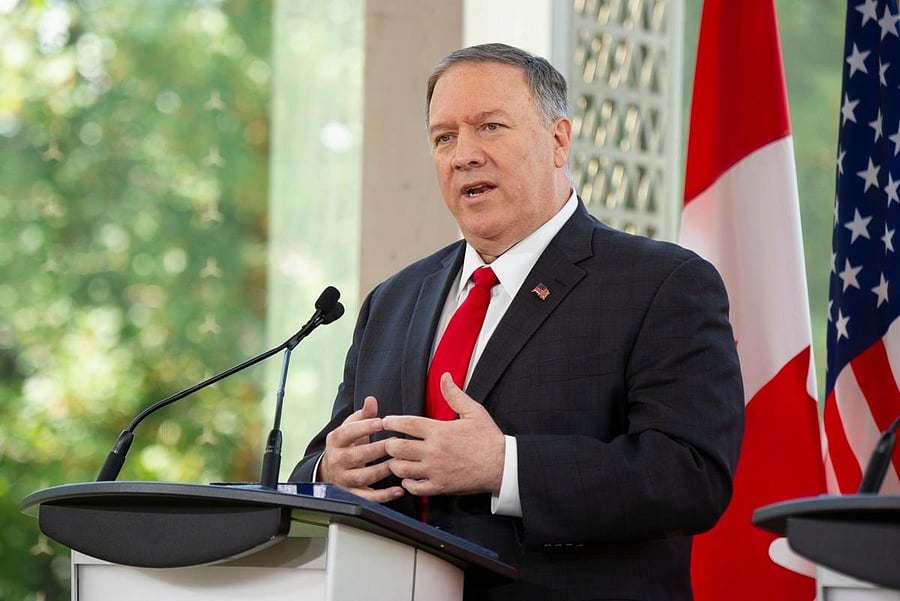 US Secretary of State Mike Pompeo. (AFP Photo)