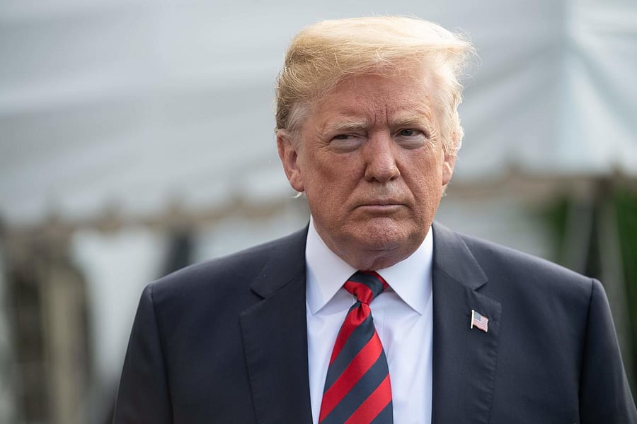 Trump said China had contacted U.S. trade officials overnight to say they wanted to return to the negotiating table (AFP File Photo)