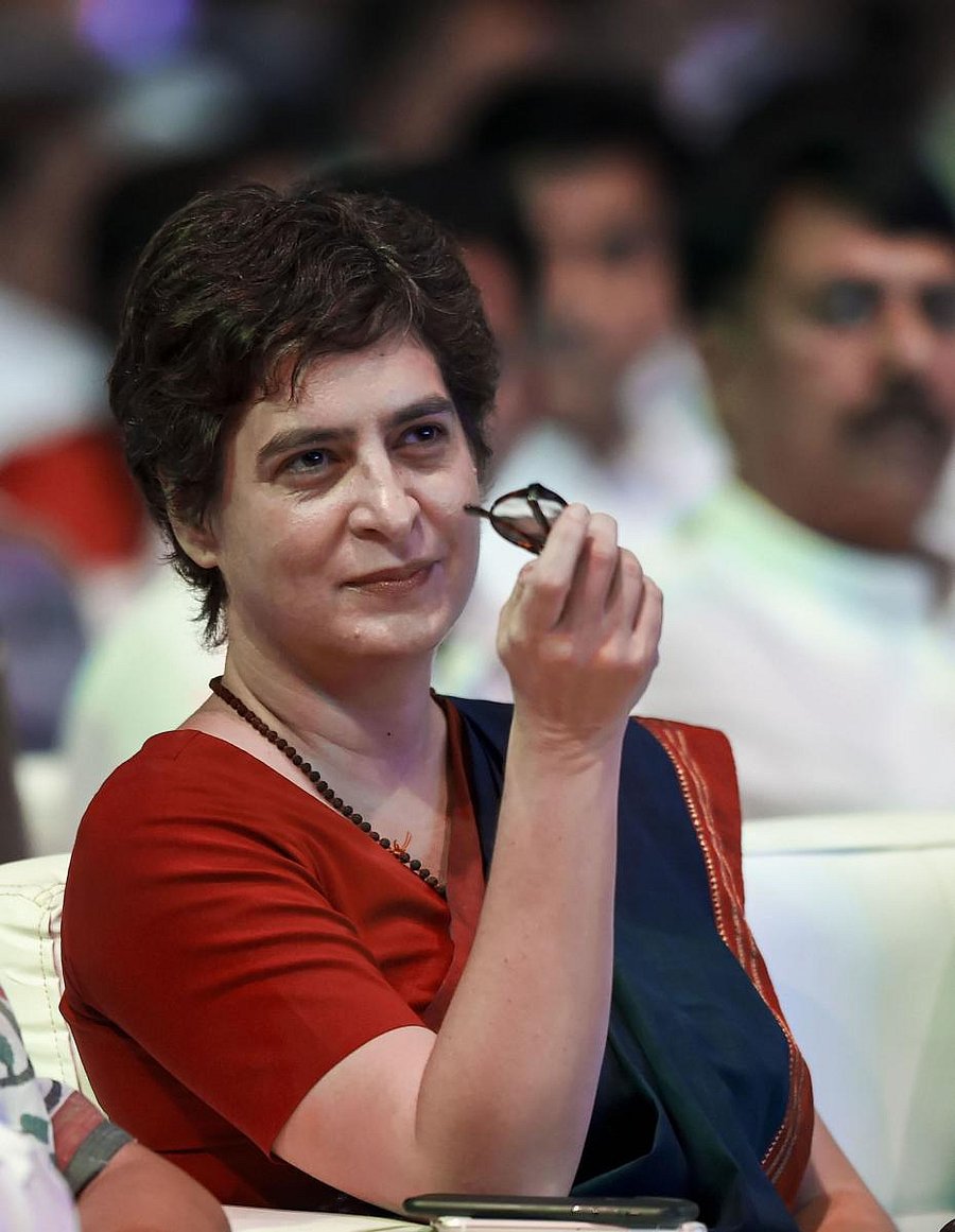 Congress leader Priyanka Gandhi Vadra. (PTI Photo)