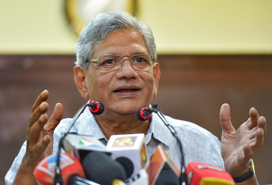 CPI(M) general secretary Sitaram Yechury. PTI file photo