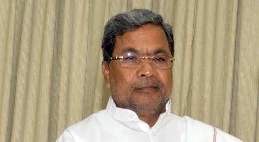 Siddaramaiah.