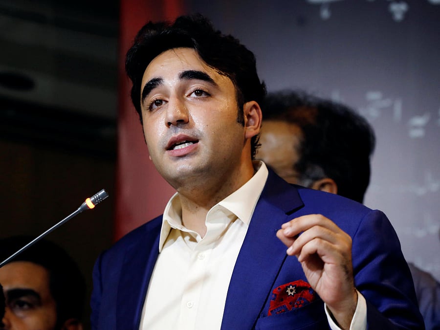 Pakistan Opposition leader Bilawal Bhutto Zardari (Reuters photo)