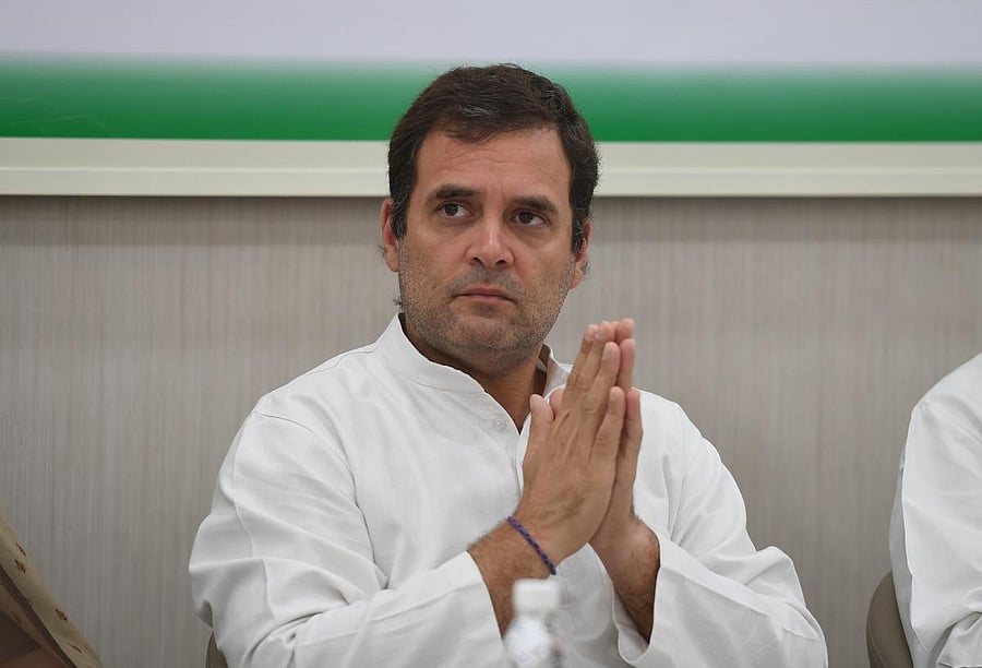 Gandhi said Jammu and Kashmir was India's internal matter and there was no room for Pakistan or any other country to intervene. Photo/AFP