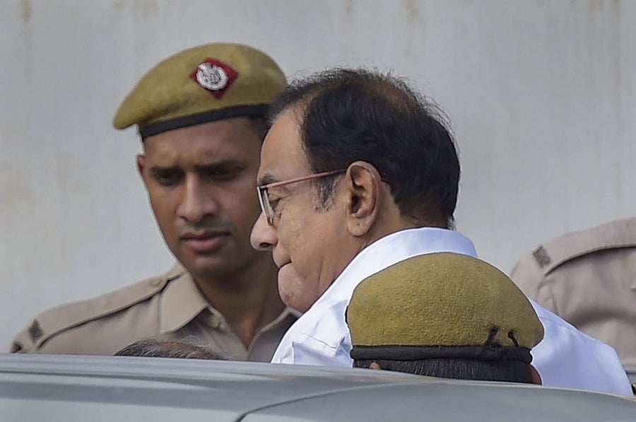 Senior Congress leader and former Union minister P Chidambaram. PTI file photo