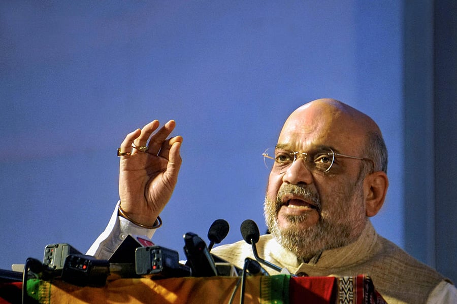 Union Home Minister Amit Shah assured that J&K panch and sarpanch will get police security and an insurance coverage of Rs two lakh each. (PTI Photo)