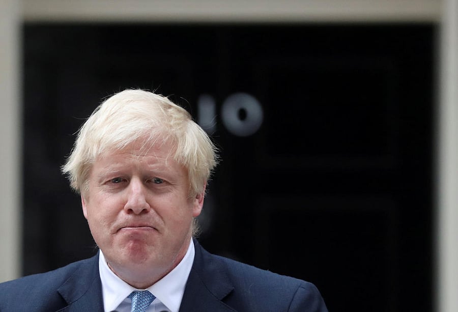 Britain's Prime Minister Boris Johnson. (Reuters Photo)