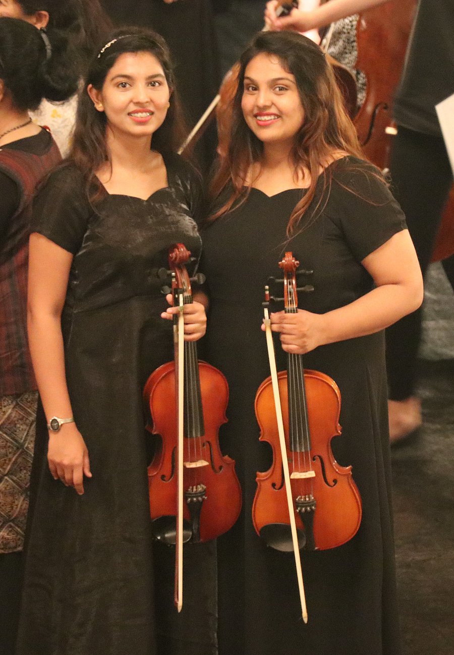 Michelle Joanna and Gabriella Tannishtha.
