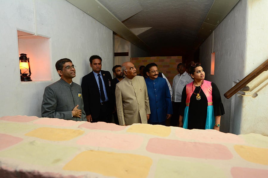 The picturesque Raj Bhavan now boasts of a one-of-its-kind of an underground museum inside a bunker that was originally built during the British era