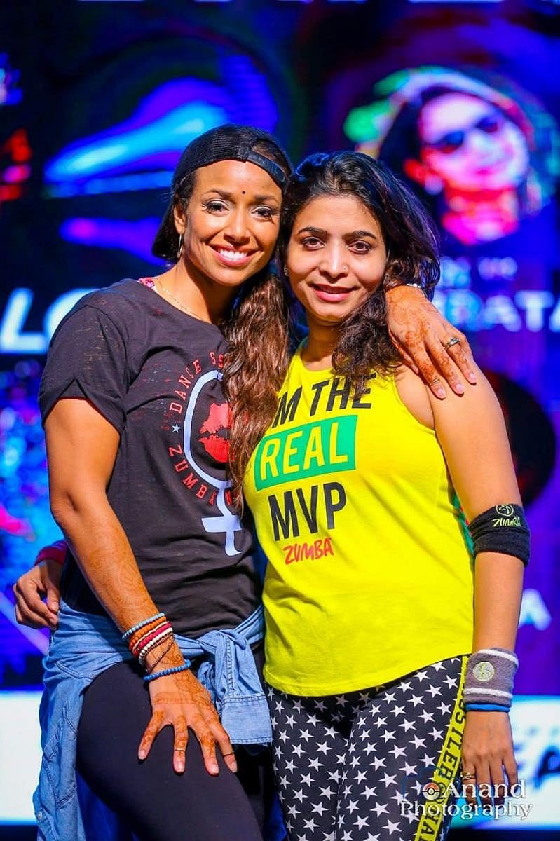 Loretta Bates with Namrata Verma