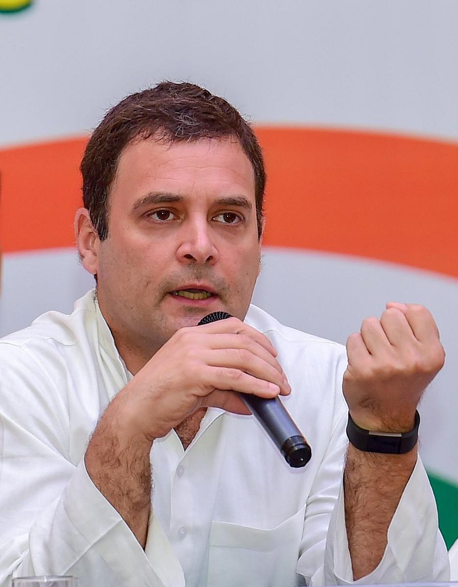 Congress president Rahul Gandhi. PTI file photo