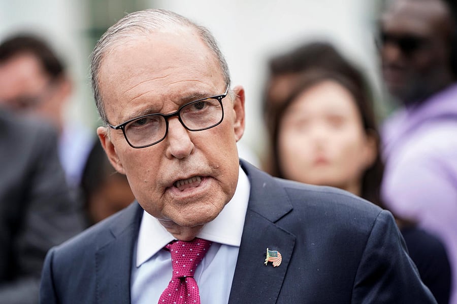 White House economic adviser Larry Kudlow. (Reuters Photo)