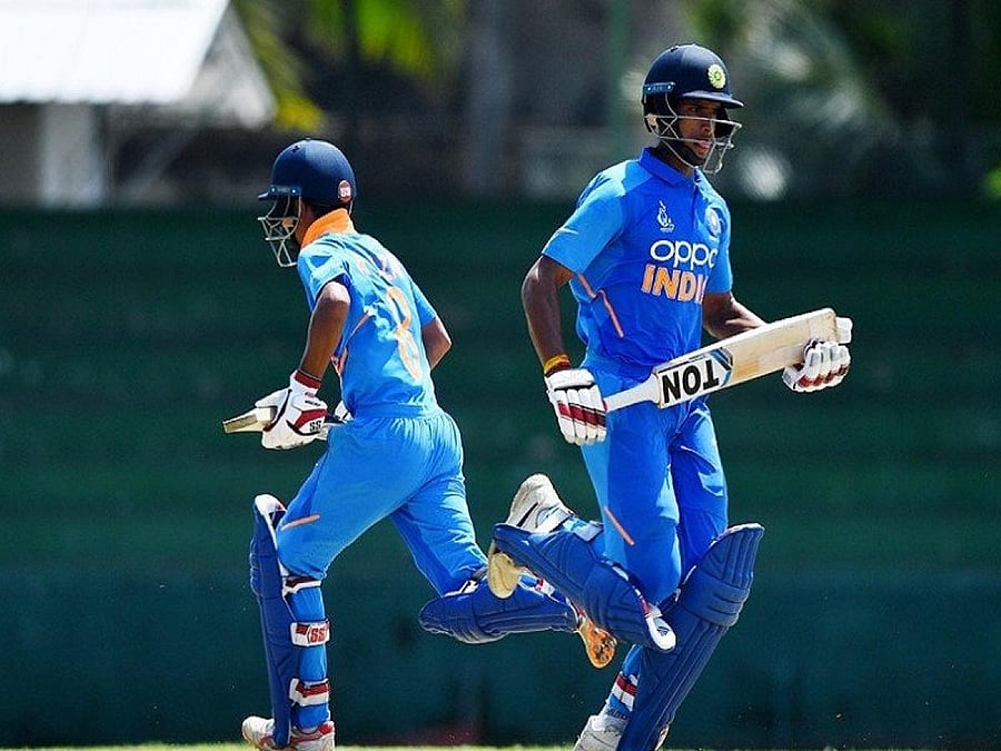 Opener Arjun Azad and No 3 batsman NT Tilak Verma scored hundreds.