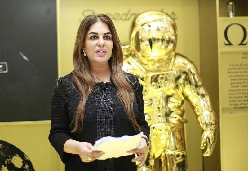 Namira Salim is the first Pakistani to go to space aboard the Sir Richard Branson’s Virgin Galactic. (Twitter/@namirasalim)