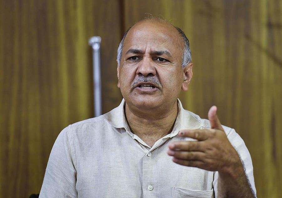 Deputy Chief Minister Manish Sisodia
