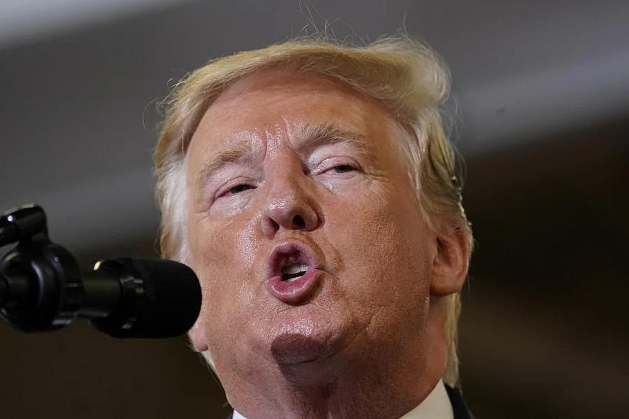 US President Donald Trump.