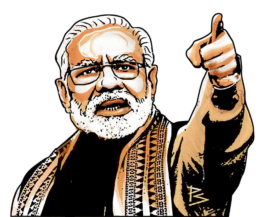 At a recent meeting held to plan BJP's poll strategy and identify candidates for the upcoming Assembly polls in the national capital region of Delhi, party leaders suggested that Prime Minister Narendra Modi should be the face of the party as it goes to t